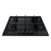 Hotpoint PPH60PFNB 60cm Gas Hob with Front Control - Black