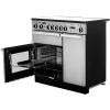 Rangemaster PROP90ECSS/C 90cm Range Cooker Professional Plus Ceramic in Stainless Steel / Chrome, A Rated