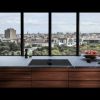 AEG TCH74B01CB 70cm Induction Extractor Hob in Black Glass, A+ Rated