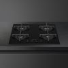 Smeg PV264B 60 cm Cucina Gas on Glass Hob Black