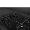 Smeg PV264B 60 cm Cucina Gas on Glass Hob Black