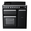 Rangemaster ESDL90EIPGBL/CM1 90cm Induction Range Cooker –Black Gloss / Chrome - A Rated