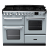 Rangemaster ESDLO110DFPMSB/CM1 110cm Dual Fuel Range Cooker OC Misty Blue /Chrome A-Rated