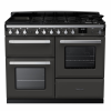 Rangemaster ESDLO110DFPSLT/CM1 110cm Dual Fuel Range Cooker OC Slate /Chrome A-Rated