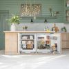 Caple RBF7 Built Under Freezer, Manual Defrost with Door on Door System