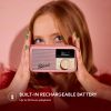 Roberts-Radio REV-PETITE2DP Revival Petite 2 DAB/DAB+/FM Bluetooth Portable Radio - Dusky Pink