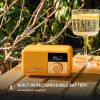 Roberts-Radio REV-PETITE2SY Revival Petite 2 DAB/DAB+/FM Bluetooth Portable Radio - Sunburst Yellow