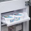Caple RI7321 70/30 Frost Free Built in In-Column Fridge Freezer - Door On Door System