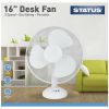 Status International Ltd S16DESKFAN1PKB Variable Cooling Fan