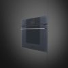 Smeg SBC4104G Linea 45cm compact Blast chiller, Neptune Grey