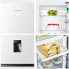 Fridgemaster MC55240DE Non-Plumbed Freestanding Fridge Freezer, Manual Defrost – White