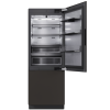Miele KFMC3834 R MasterCool Fully Integrated Plumbed-In 70/30 Fridge Freezer Frost Free with Fixed Hinge - D Rated
