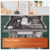 Hotpoint H7IB16M6LUK Fully Integrated Dishwasher 16 Place B Rated with ActiveDry Door Opening System