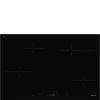 Smeg SE484EMTD 77cm Ceramic 4 Zone Hob in Black