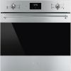 Smeg SF6300TVX Classic 60cm Built-In Single Oven, Stainless steel A Rated