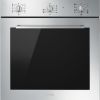 Smeg SF64M3TVX Cucina 60cm Built-In Single Oven, Stainless Steel A Rated