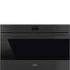 Smeg SFP9302TN Classic Built-In 90cm Single Ovens Pyrolytic Self Cleaning Single Oven Matte Black A+ Rated