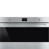 Smeg SFP9302TX Classic Built-In 90cm Single Ovens Pyrolytic Self Cleaning Single Oven Stainless Steel A+ Rated