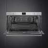Smeg SFPR9301TX 90cm Wide, Reduced Height Classic Pyrolytic Oven Stainless Steel