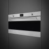 Smeg SFPR9301TX 90cm Wide, Reduced Height Classic Pyrolytic Oven Stainless Steel