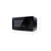 Sharp YC-MA262AE-B Classic Microwave Oven, 26L, Combi with Air Fryer - Black