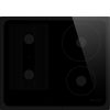 Smeg SI1M24644D 60cm Musa Induction Auto-Vent 2.0 Hob Black