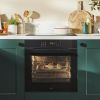 CDA SL400BL/1 Built In Single Oven with Steam Clean Function in Black, A+ Rated