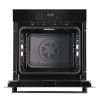 CDA SL400BL/1 Built In Single Oven with Steam Clean Function in Black, A+ Rated