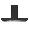 Rangemaster UHDF90SL/ 90Cm Flat Chimney Hood Slate