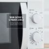 Swan SM4420WHT Freestanding Microwave