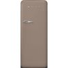 Smeg FAB28RDPP6 60cm Retro 50s Style Free Standing Fridge with Ice Box in Perfectly Pale, Right Hand Hinge