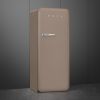 Smeg FAB28RDPP6 60cm Retro 50s Style Free Standing Fridge with Ice Box in Perfectly Pale, Right Hand Hinge
