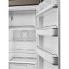 Smeg FAB28RDPP6 60cm Retro 50s Style Free Standing Fridge with Ice Box in Perfectly Pale, Right Hand Hinge