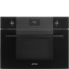 Smeg SO4101M1B3 Linea 45cm Compact Built-In Oven & Micro combi Microwave, Black