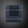 Smeg SO4102M1G Linea 45cm Compact Built-In Oven & Micro combi Microwave, Neptune Grey