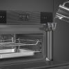 Smeg SO4102S3B3 Linea 45 Compact Steam100 Oven, Black A+ Rated