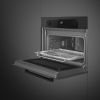 Smeg SO4201M1BI 45cm Musa Combi Microwave in Black