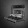 Smeg SO4202M1BI 45cm Musa Combi Microwave Black