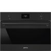 Smeg SO4301M1N Classic 45cm Compact Built-In Oven & Micro combi Microwave, Matte Black