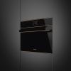 Smeg SO4604S4PNR Dolce Stil Novo 45 Compact Steam100 Pro Oven, Black A++ Rated