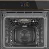 Smeg SO6604M2PNR Dolce Stil Novo 60cm Built-In SpeedwaveXL Single Combi Microwave Oven, Black - Copper Trim