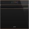 Smeg SO6606WAPNR Dolce Stil Novo 60cm Built-In Omnichef Single Oven with Steam & Microwave Functions, Black - Copper Trim