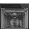 Smeg SO6606WAPNR Dolce Stil Novo 60cm Built-In Omnichef Single Oven with Steam & Microwave Functions, Black - Copper Trim