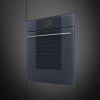 Smeg SOP6104S2PG Linea 60cm Built-In SteamOne Single Oven with Pyrolytic Cleaning, Neptune Grey A+ Rated