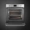 Smeg SOP6302TX Classic 60cm Built-In Traditional pyro Single Oven, Stainless Steel A+ Rated