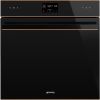 Smeg SOP6602TNR Dolce Stil Novo 60cm Built-In Traditional pyro Single Oven, Black - Copper Trim