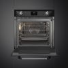 Smeg SOP6900TN Victoria 60cm Built-In Traditional pyro Single Oven, Black A Rated