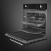 Smeg SOP6900TN Victoria 60cm Built-In Traditional pyro Single Oven, Black A Rated
