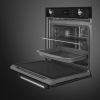 Smeg SOP6900TN Victoria 60cm Built-In Traditional pyro Single Oven, Black A Rated