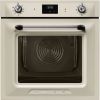 Smeg SOP6900TP Victoria 60cm Built-In Traditional pyro Single Oven, Cream A Rated